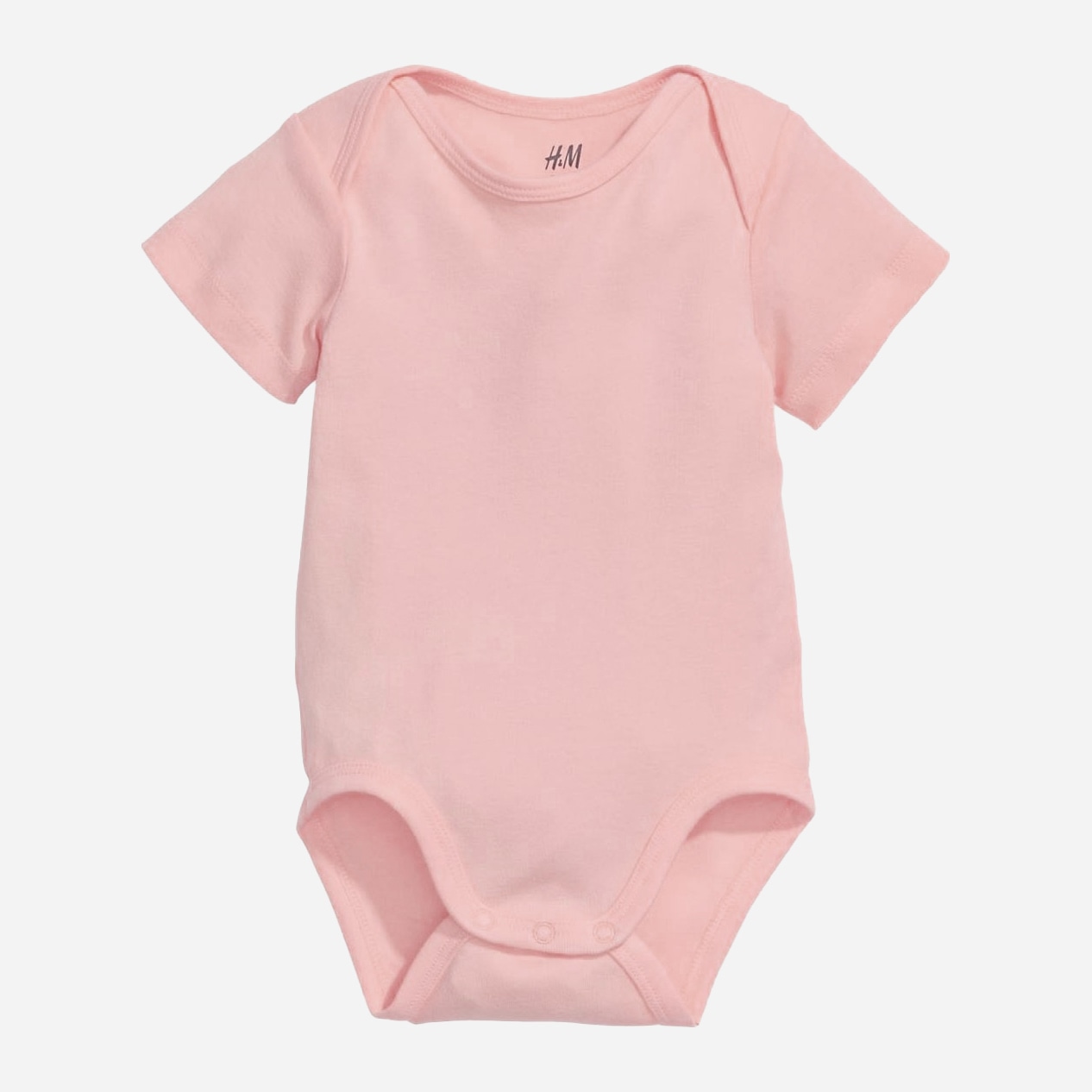 

Боди-футболка H&M 6340367 80 см Светло-розовый