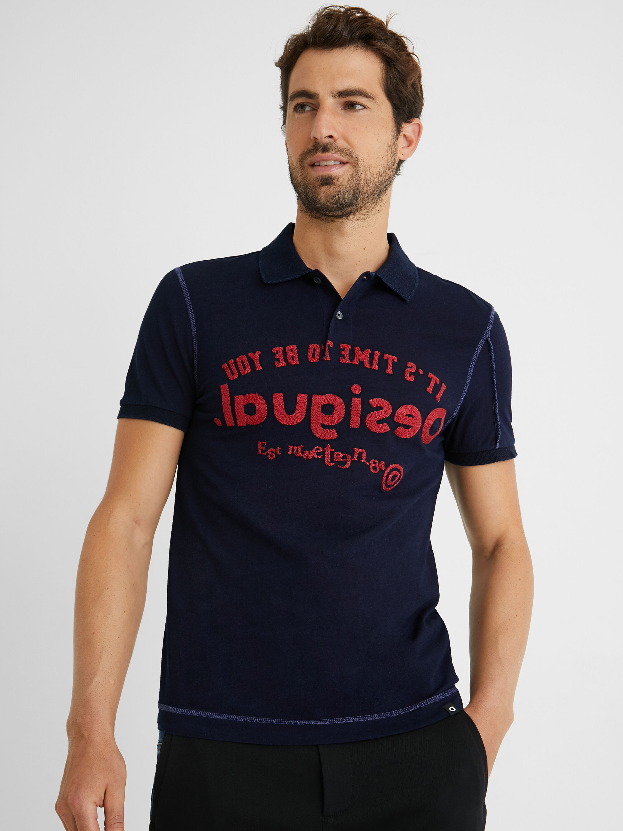 

Поло Desigual 21SMLK02-5095 M