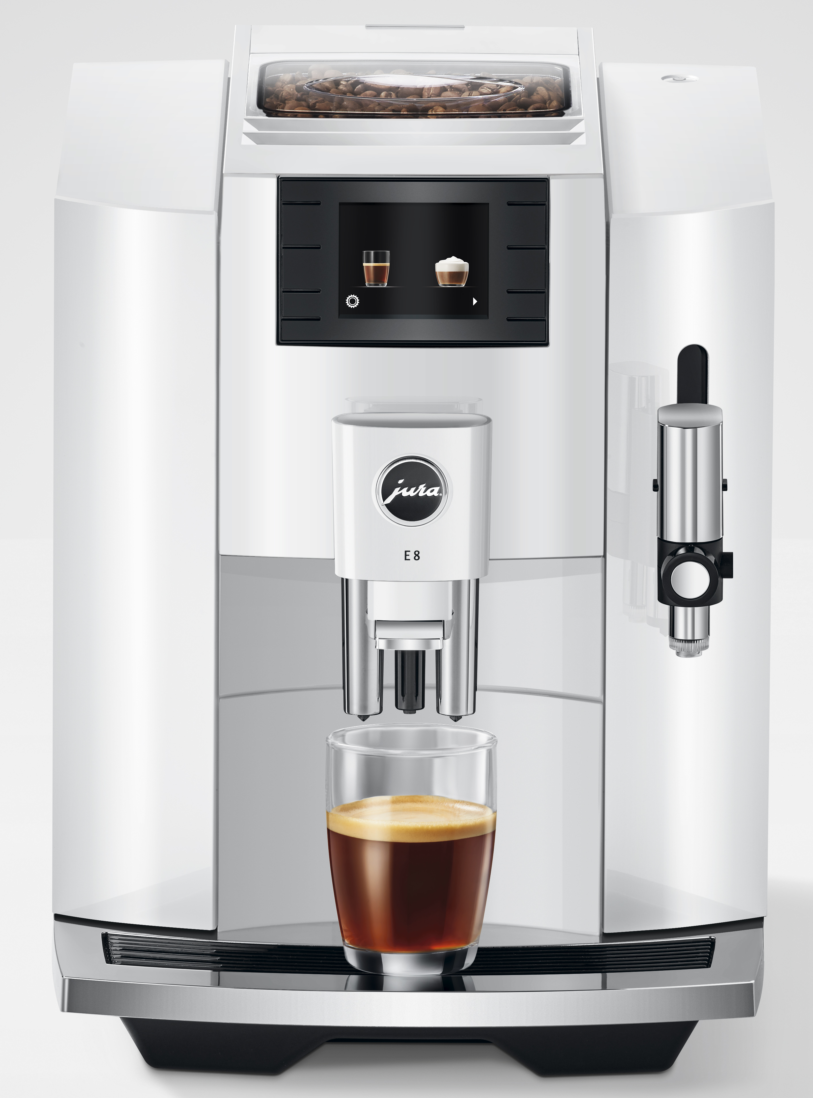 

Кофемашина Jura E8 Piano White