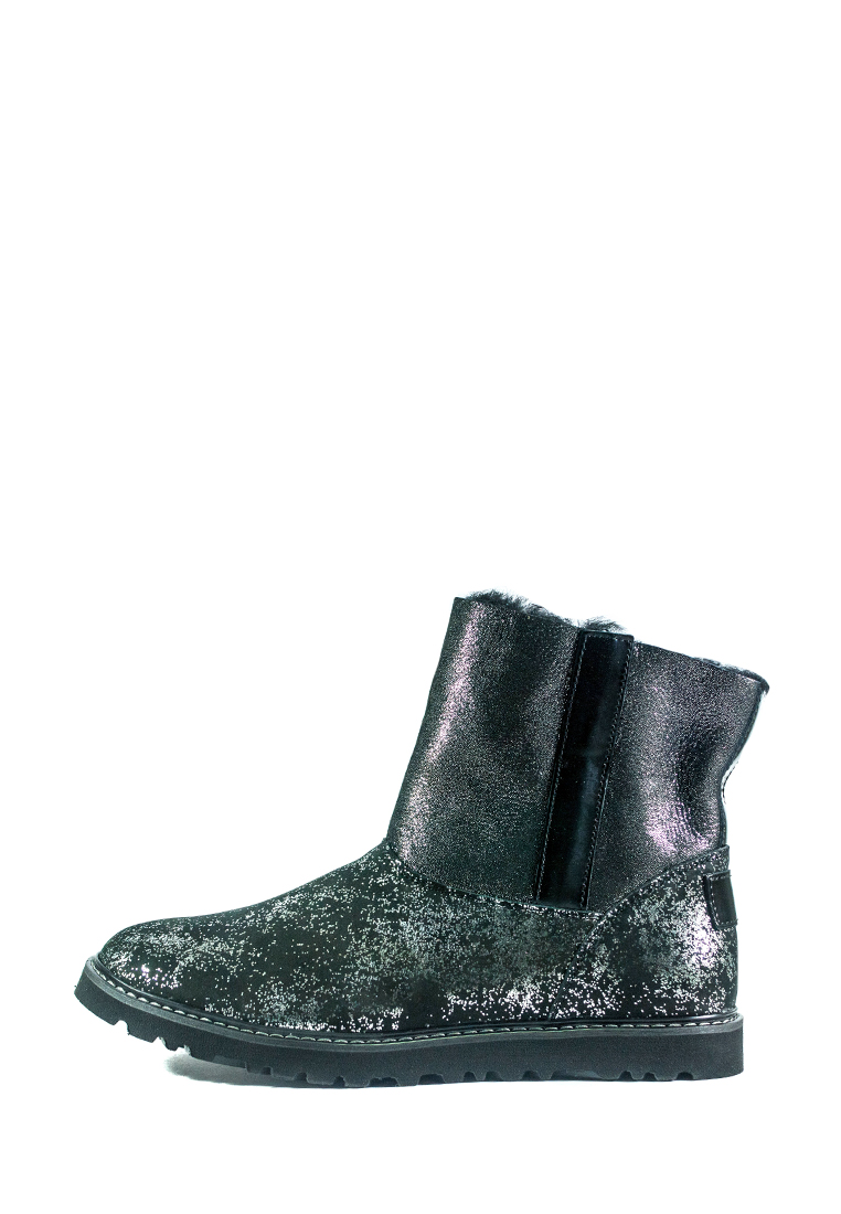

Угги женские MIDA 24607-525Н черно-серебрянные (36)