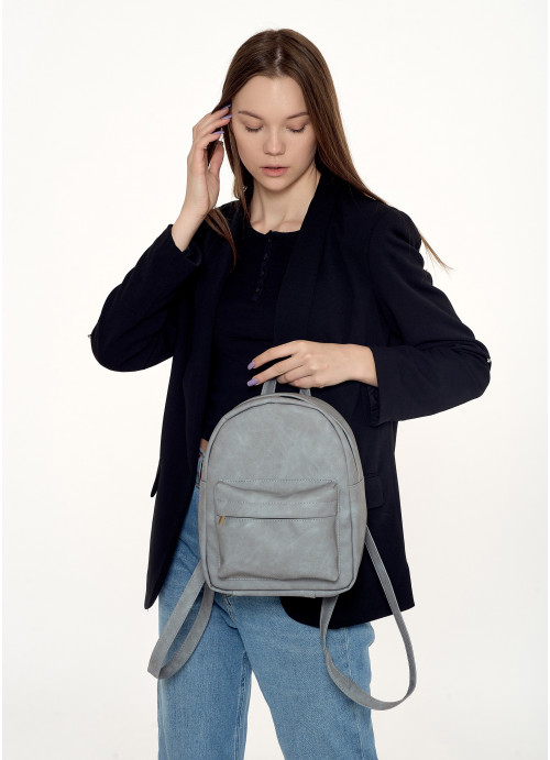 

Женский рюкзак Sambag 29х22х10 см Серый 000152866