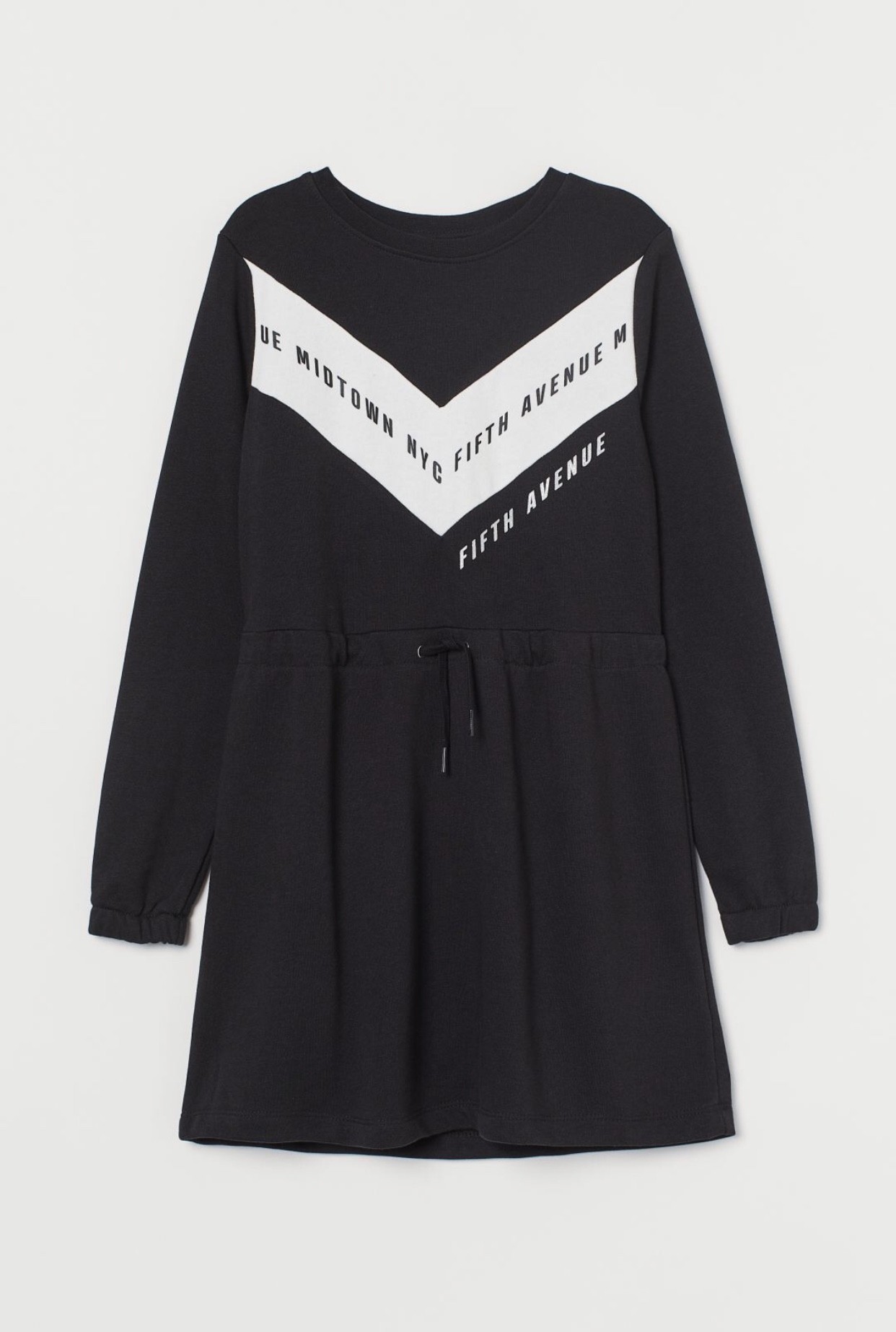 

Плаття H&M 134-140 см чорне з білим