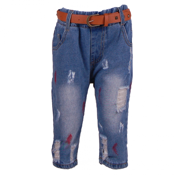 

Джинсовые бриджи для мальчика 7 лет (122 см) Z 60258-jeans джинс цвет