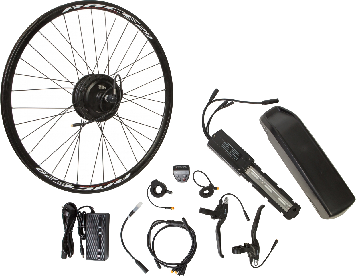 

Электрический велонабор на раму Velotrade Мотор-колесо 29" задний редуктор 500 Вт 48 В 12.5 Ач 20 A (ELBK-061)