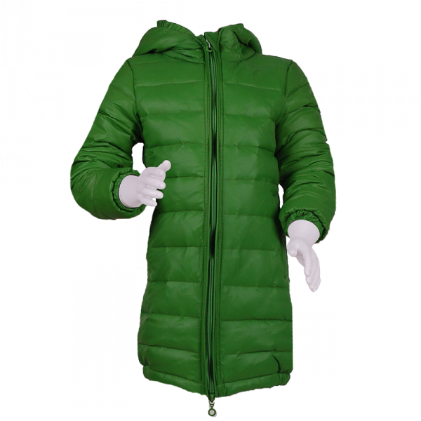 

Пальто удлиненное с капюшоном 6 лет (116 см) O 10164-green зеленый цвет