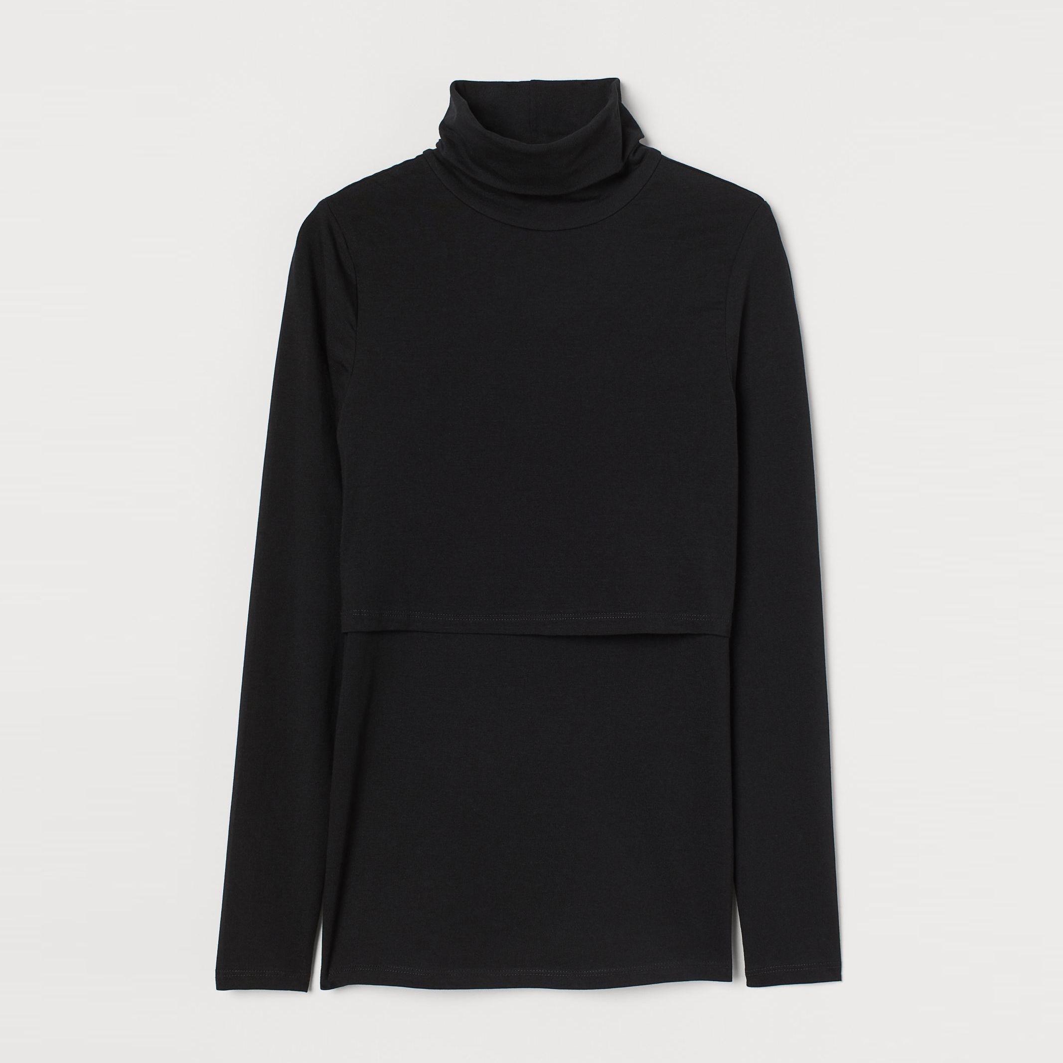 

Гольф для кормящих мам H&M 204-9194202 L Черный