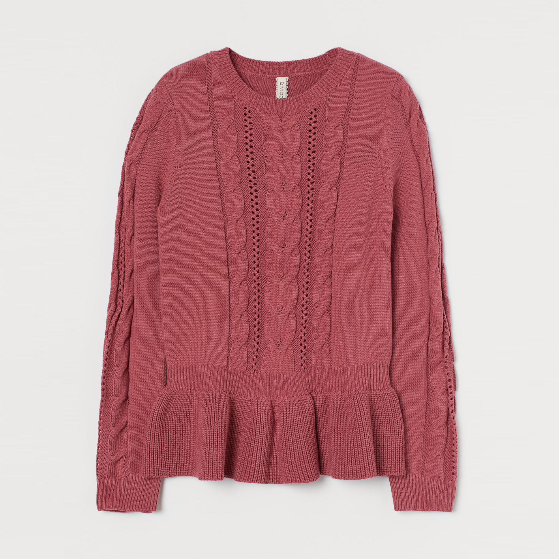 

Джемпер H&M 705-9193412 M Розовый
