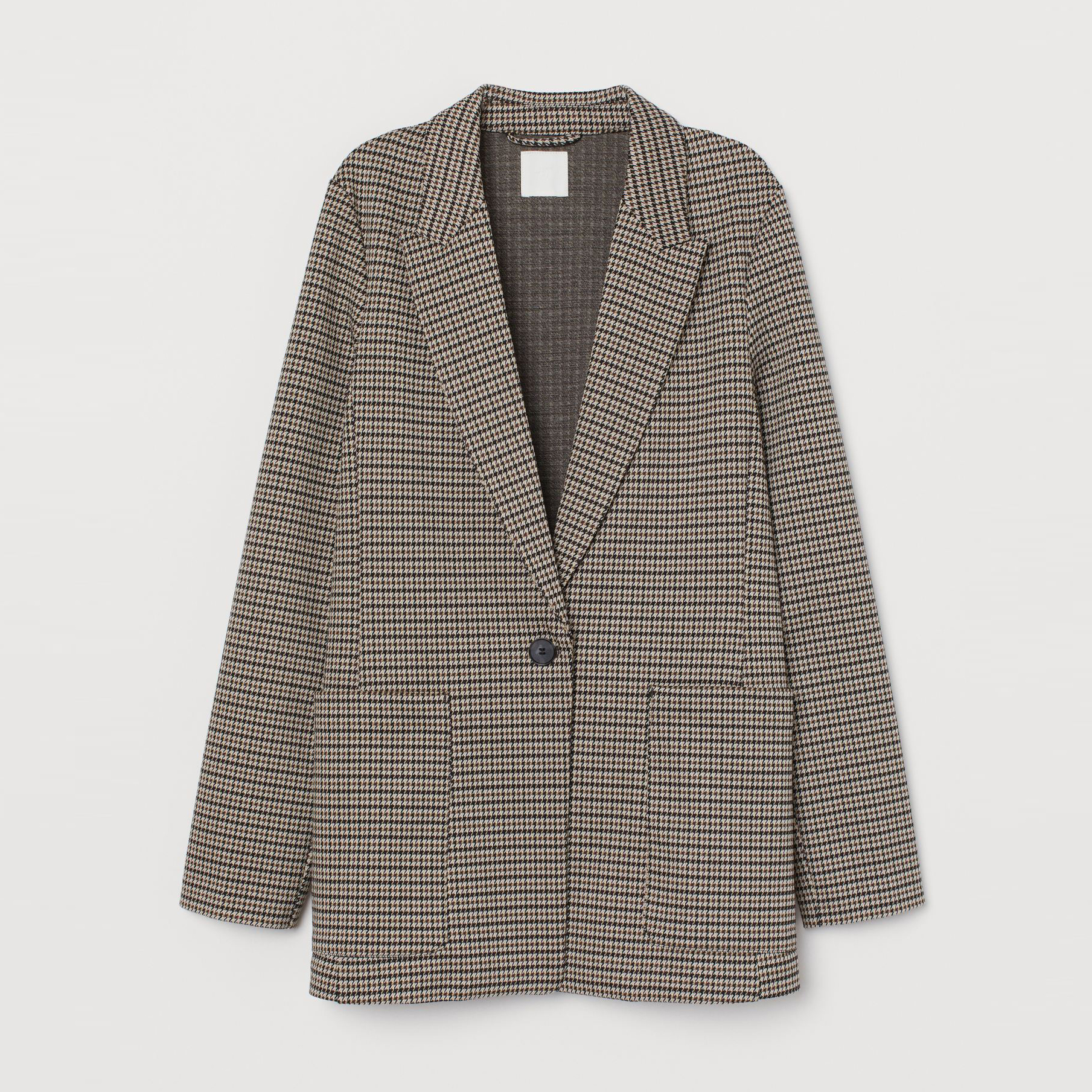 

Жакет H&M 905-7832450 36 Черный с бежевым