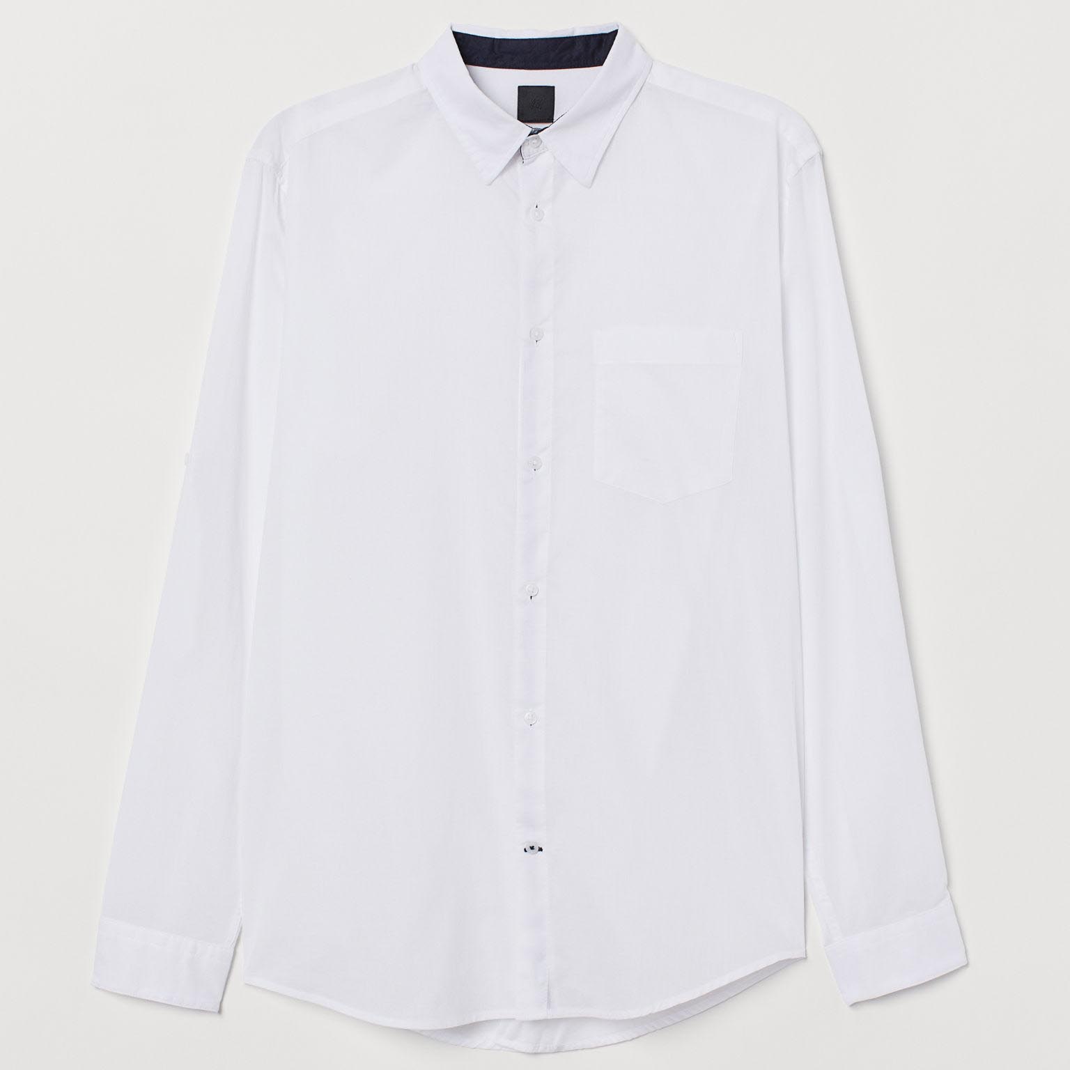 

Рубашка H&M 5016199RP3 M Белая