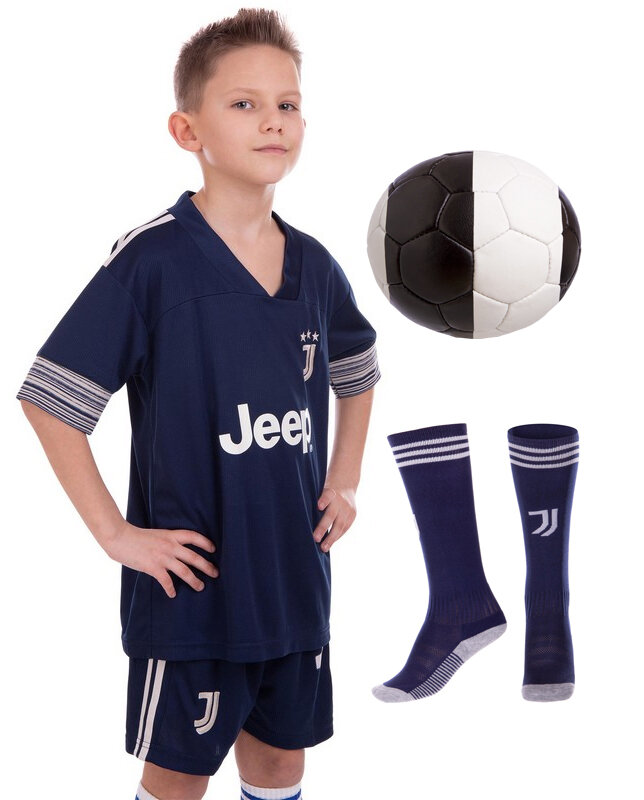 

Комплект футбольной формы детский JUVENTUS RONALDO 7 гостевая 2021 CO-3487 Размер M (рост 130-135 см)