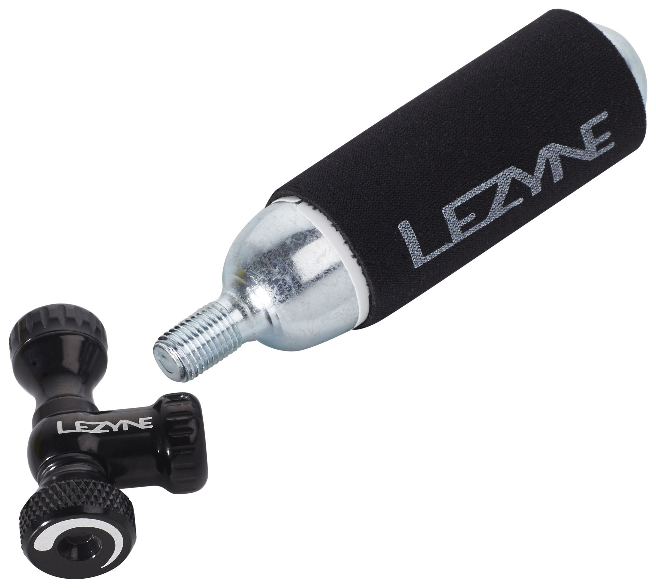 

Насос Lezyne CONTROL DRIVE CO2 з 25г балоном Чорний Y13
