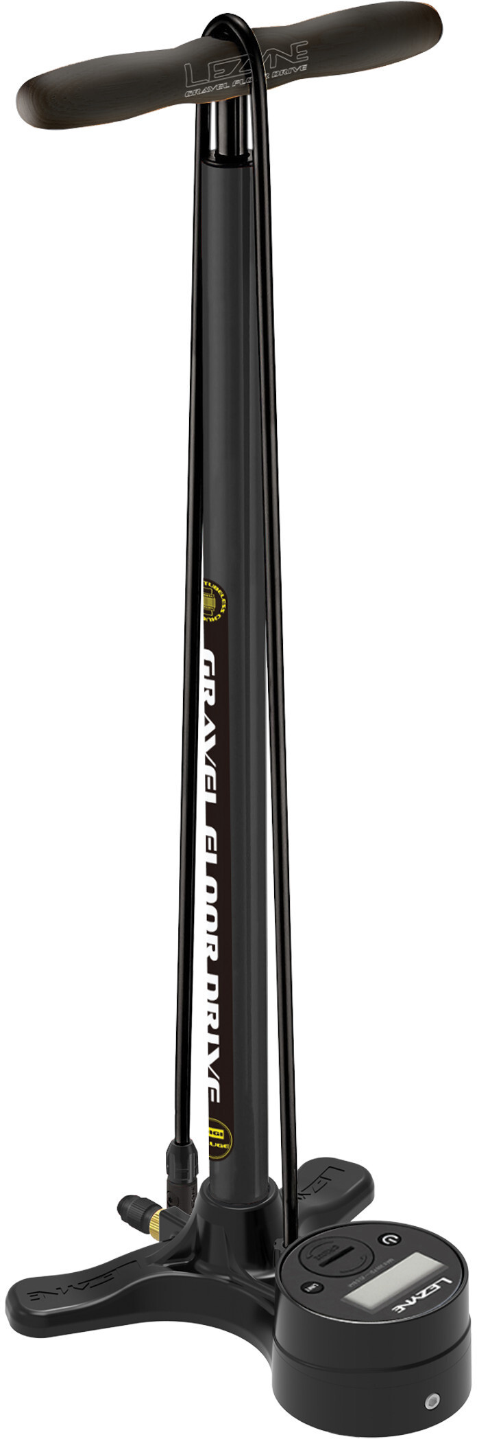 

Підлоговий насос Lezyne GRAVEL DIGITAL DRIVE PRO Чорний матовий 100psi Y14