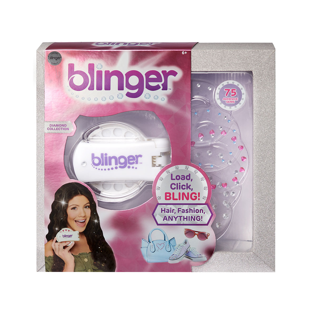 

Стайлер для прикрашання стразами BLINGER - БIЛИЙ