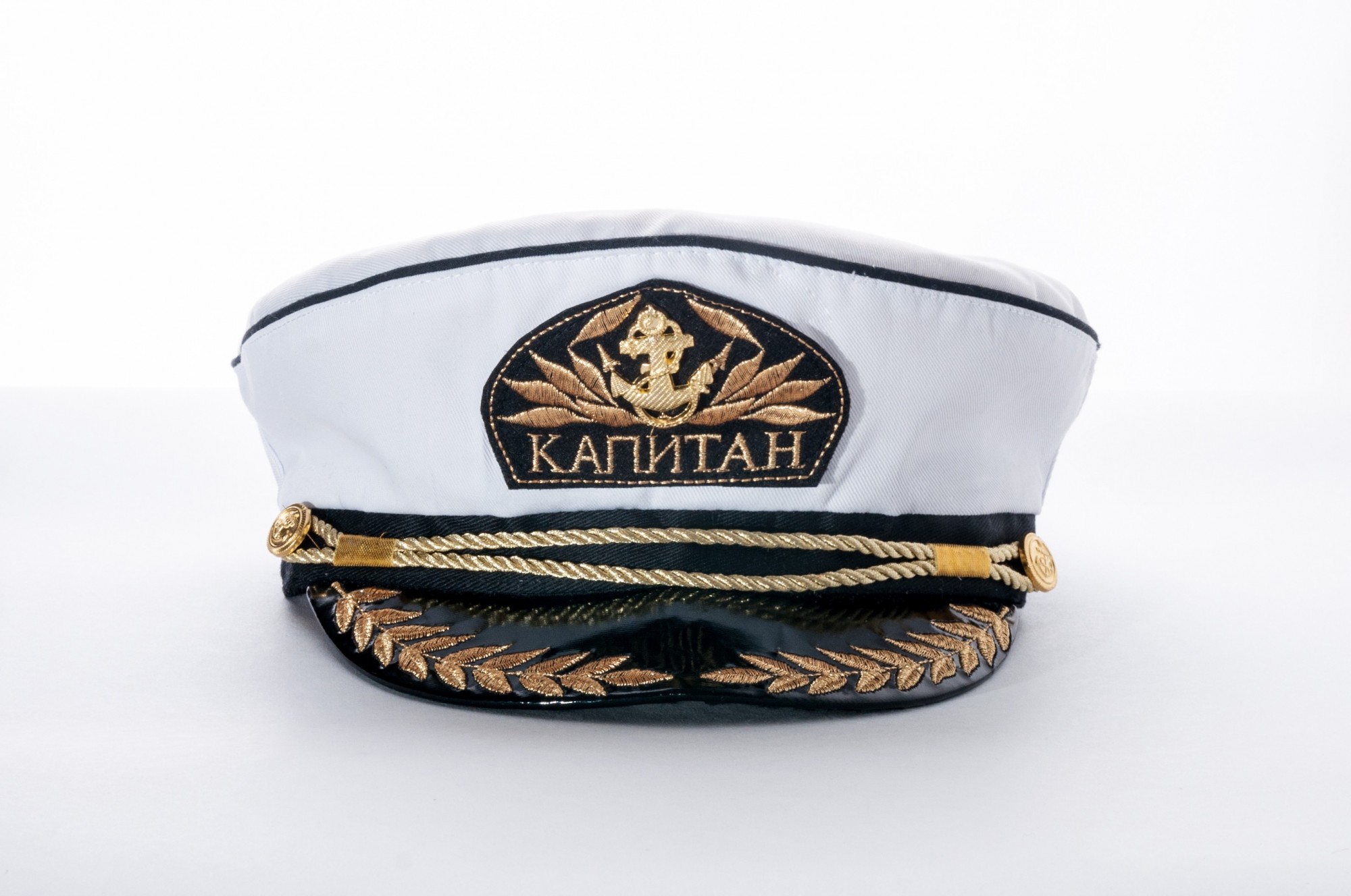 

​Морской головной убор с козырьком "Капитан" L