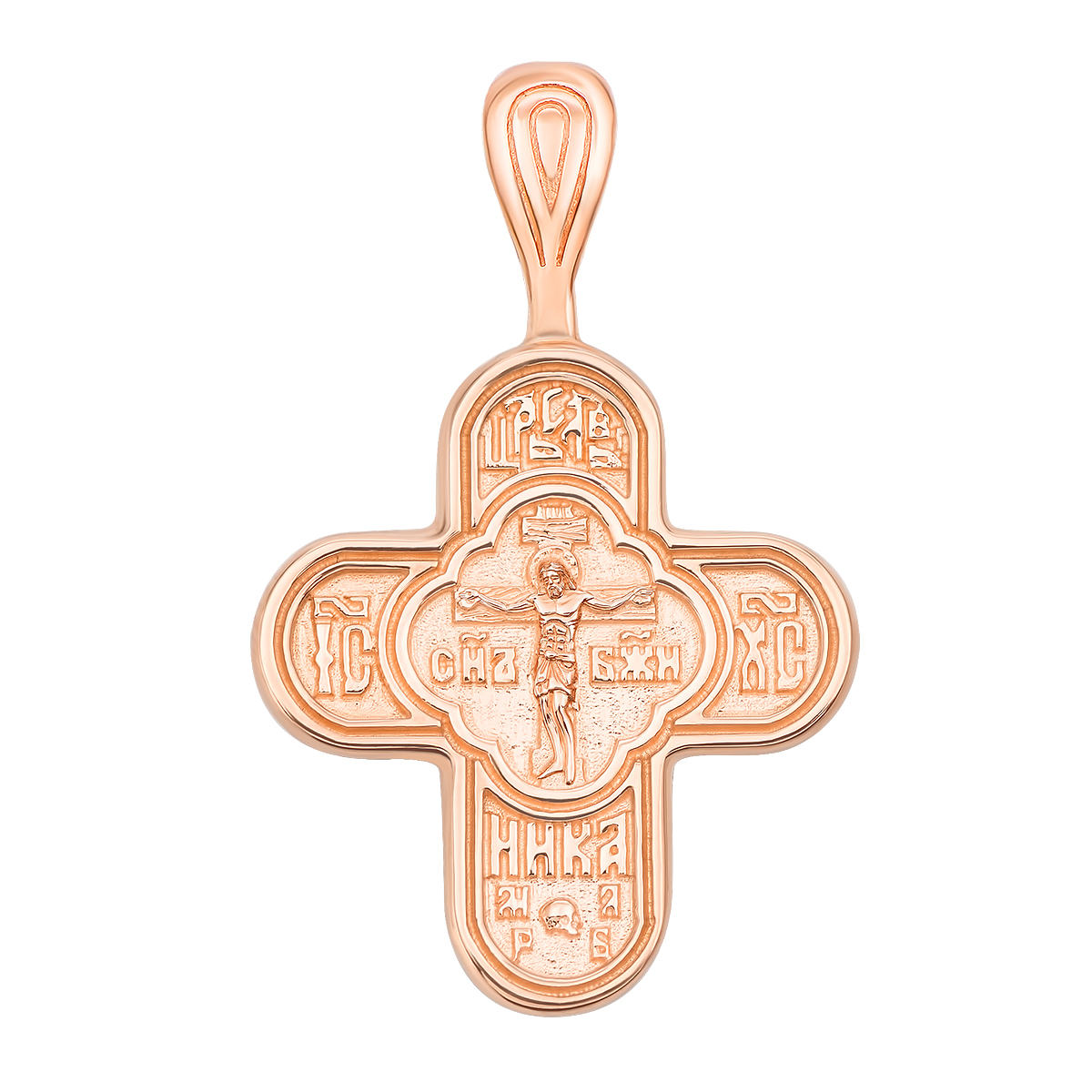 

Крестик из красного золота 000135588