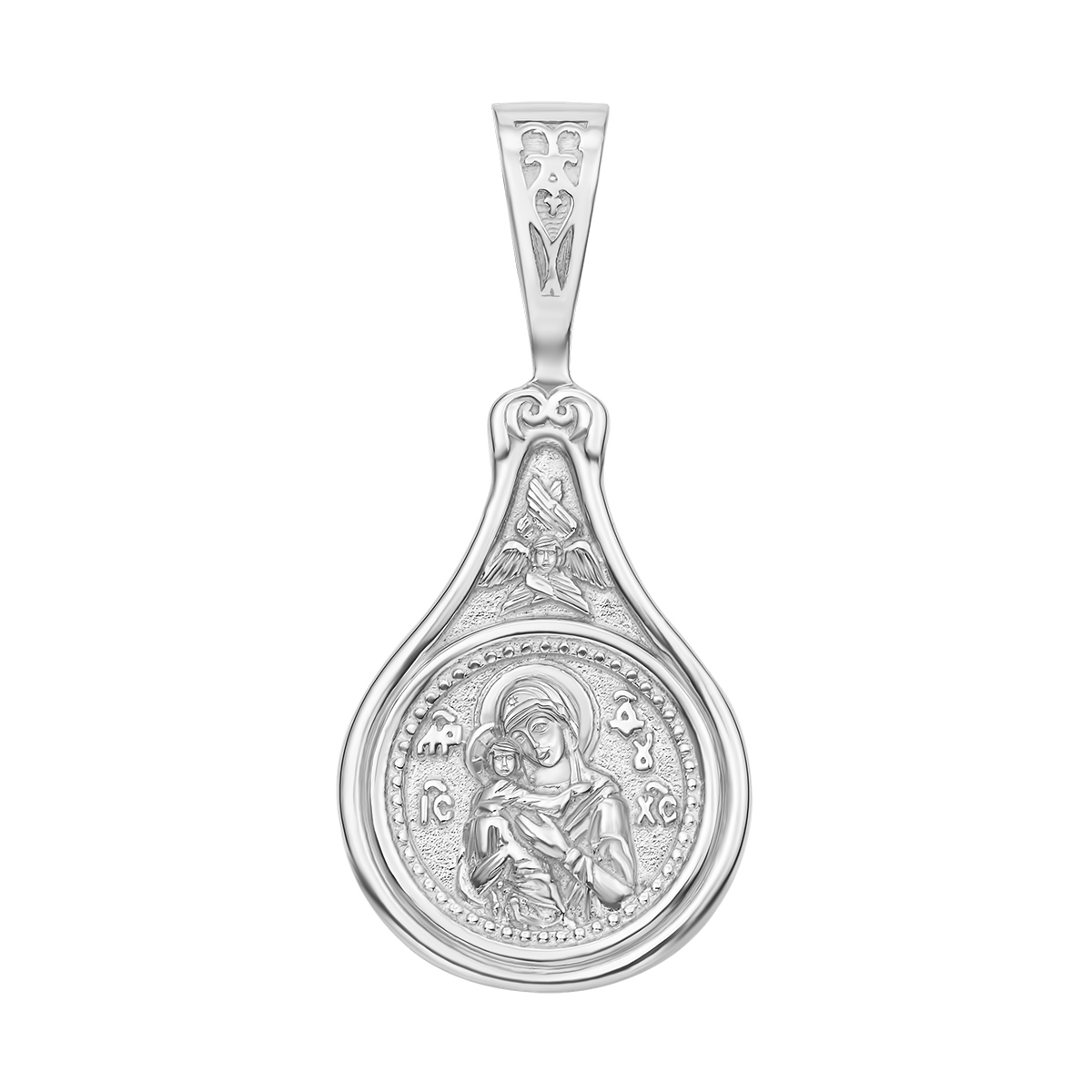 

Серебряная ладанка Божья Матерь Защитница 000122148