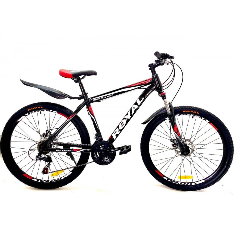 

Велосипед ROYAL DRIVE 29" черно-красный рама 20"