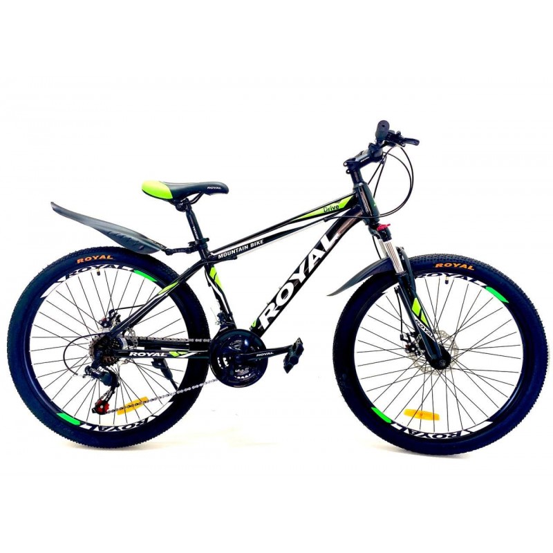 

Велосипед ROYAL DRIVE 26" черно-синий рама 15"