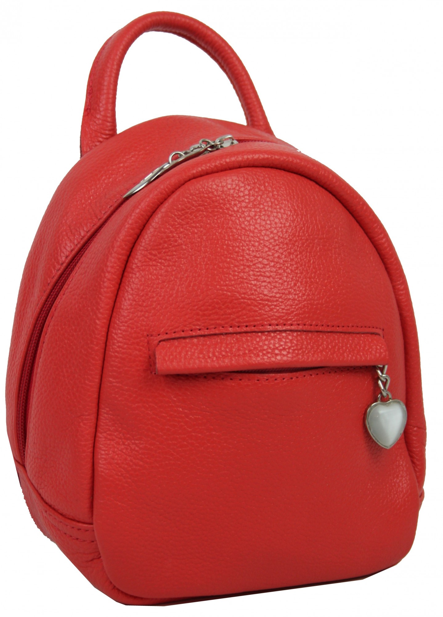 

Женский рюкзак кожаный Borsacomoda 835.031 красный