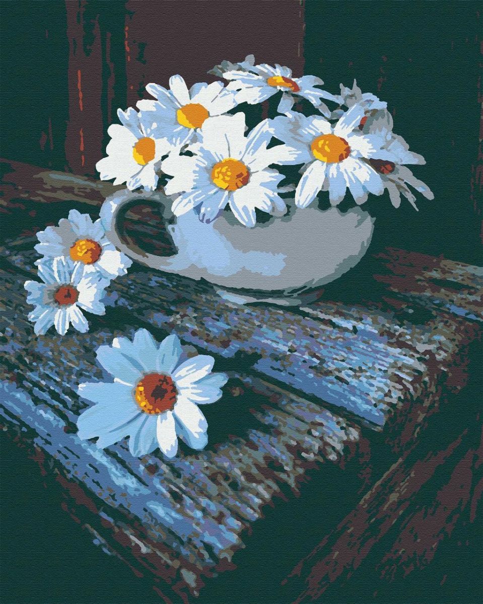 

Картина по номерам Ромашки Riviera Blanca (RB-0101) (160984)