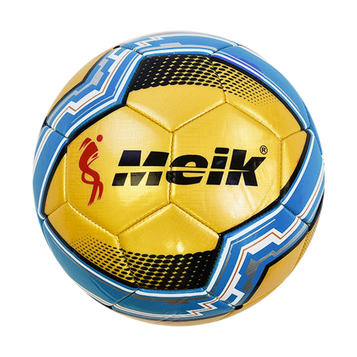 

Мяч футбольный Meik желтый MiC (С34193) (161438)