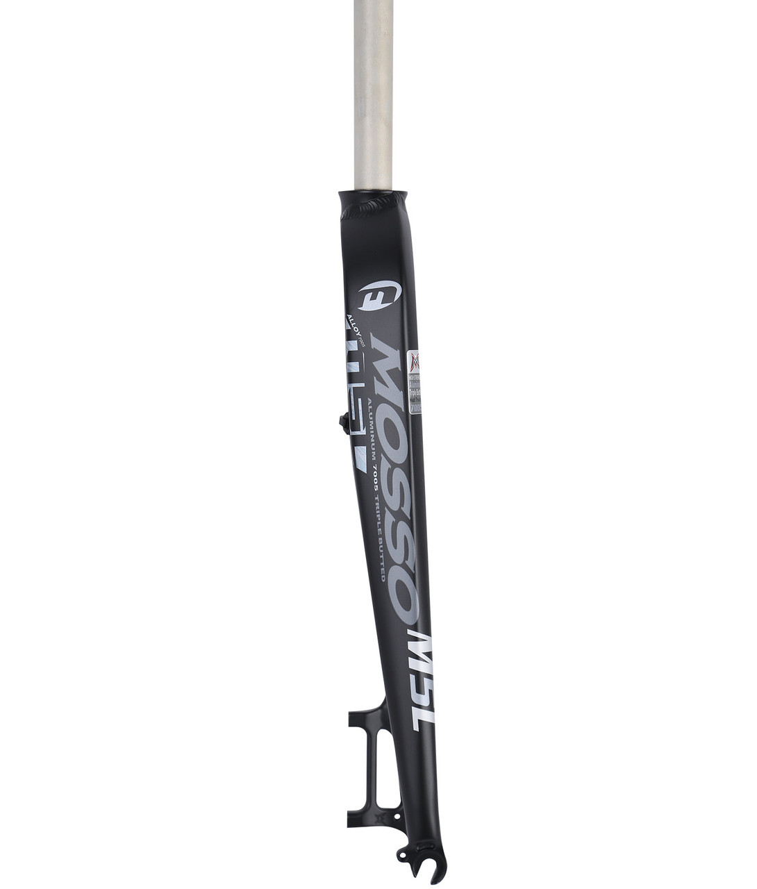 

Вилка Mosso M5L Disc, черная c серой графикой (27,5"-29")