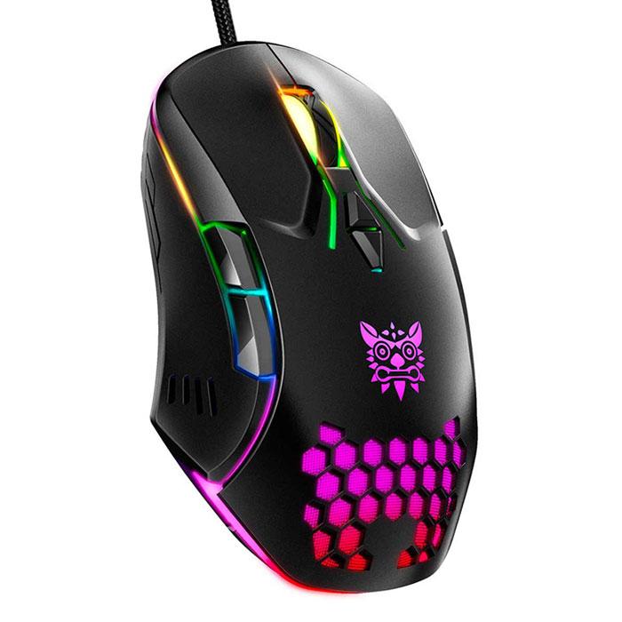 

Игровая проводная мышь с подсветкой Onikuma CW902 USB gaming mouse black