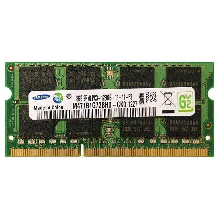 

Оперативная память Samsung 8 GB SO-DIMM DDR3 1600 MHz (M471B1G73BH0-CK0)