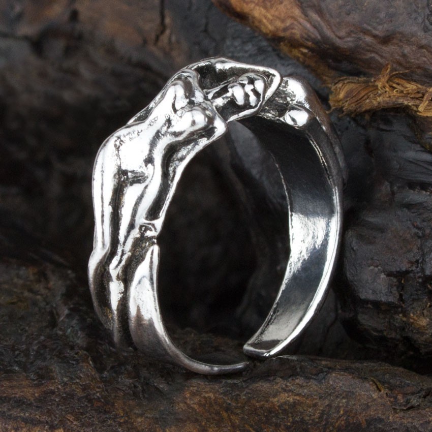 

Кольцо Win Муэртос Регулируемый Размер Стальной