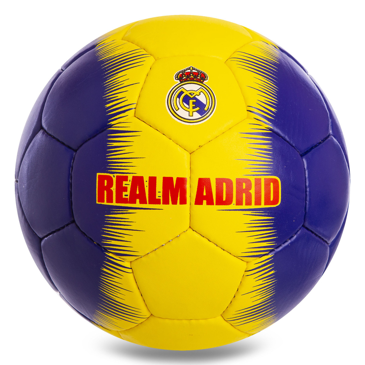 

Мяч футбольный Profi Grippy Pro Liga №5 Real Madrid Реал Мадрид FC 0855 Blue-Yellow-Red