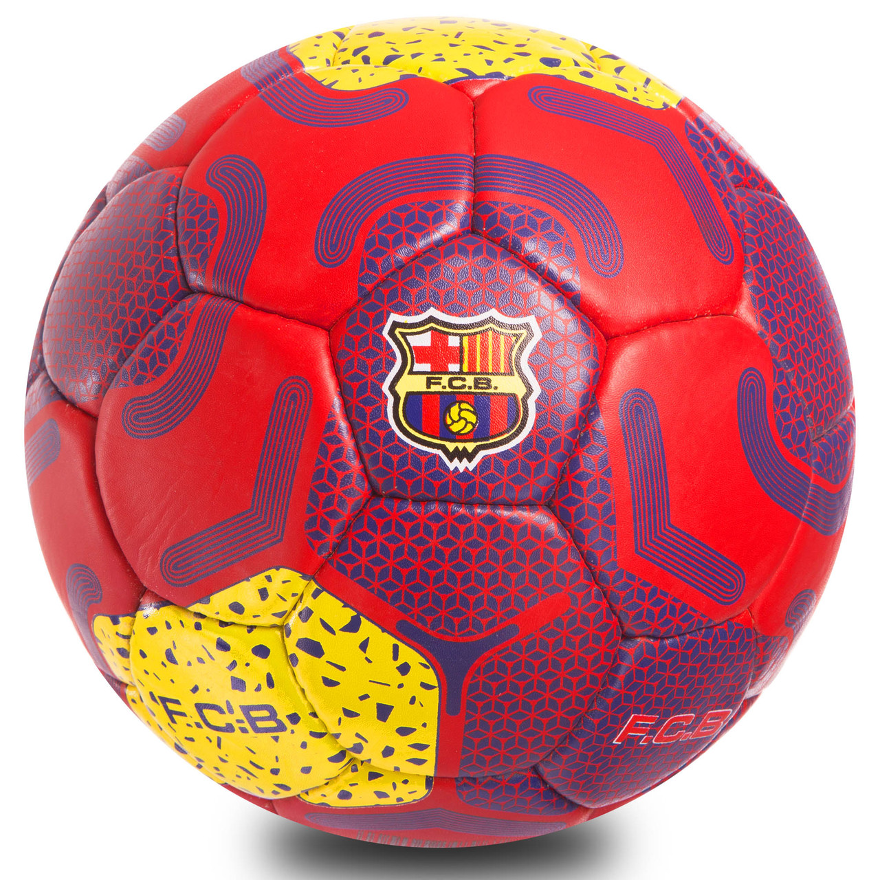 

Мяч футбольный Profi Grippy Pro Liga №5 Barcelona FC 0686 Red-Blue-Yellow