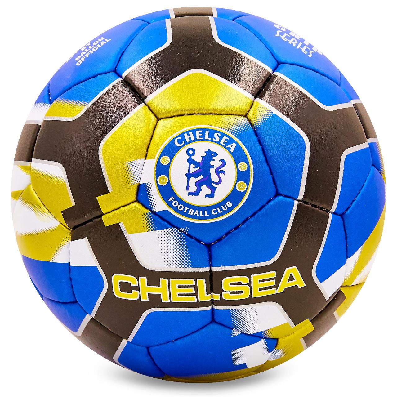 

Мяч футбольный Profi Grippy Pro Liga №5 Chelsea FC 6698 Blue-Yellow-Black