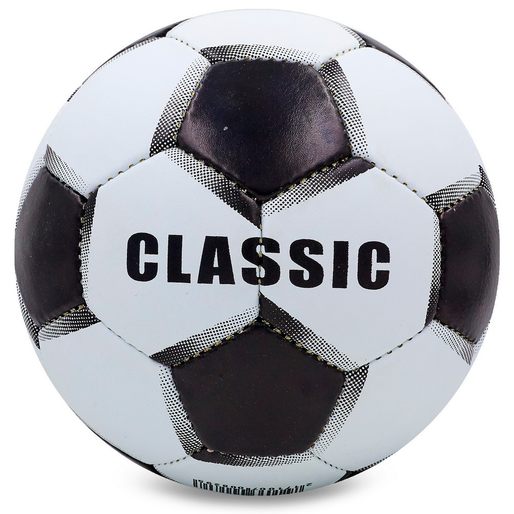 

Мяч футбольный Profi Grippy Pro Liga №5 Zelart Classic 3800-10 Black-White
