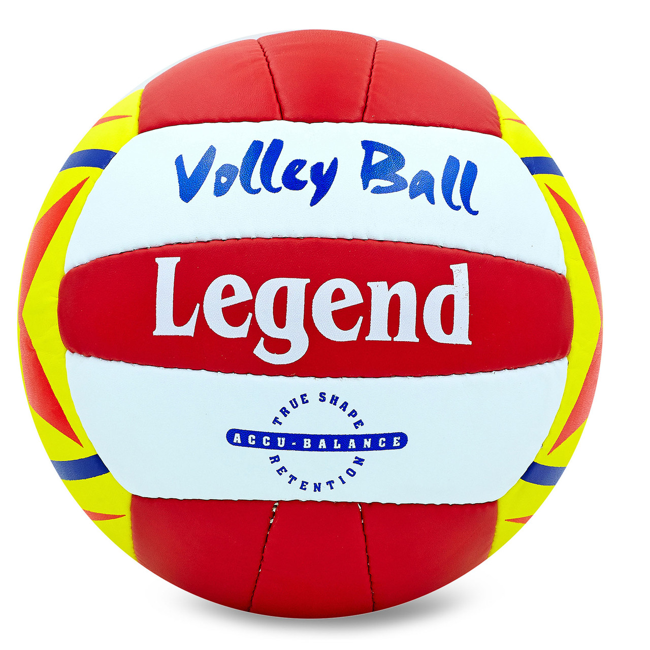 

Мяч волейбольный Legend Pro Liga LG5188 размер №5 White-Red-Yellow