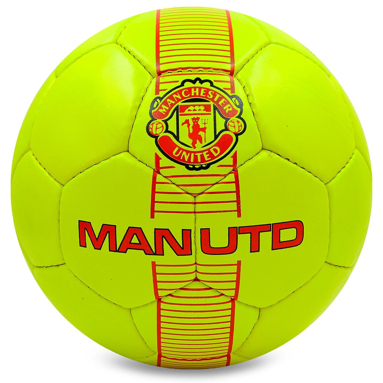 

Мяч футбольный Profi Grippy Pro Liga №5 Manchester United FC 6716 Yellow-Red