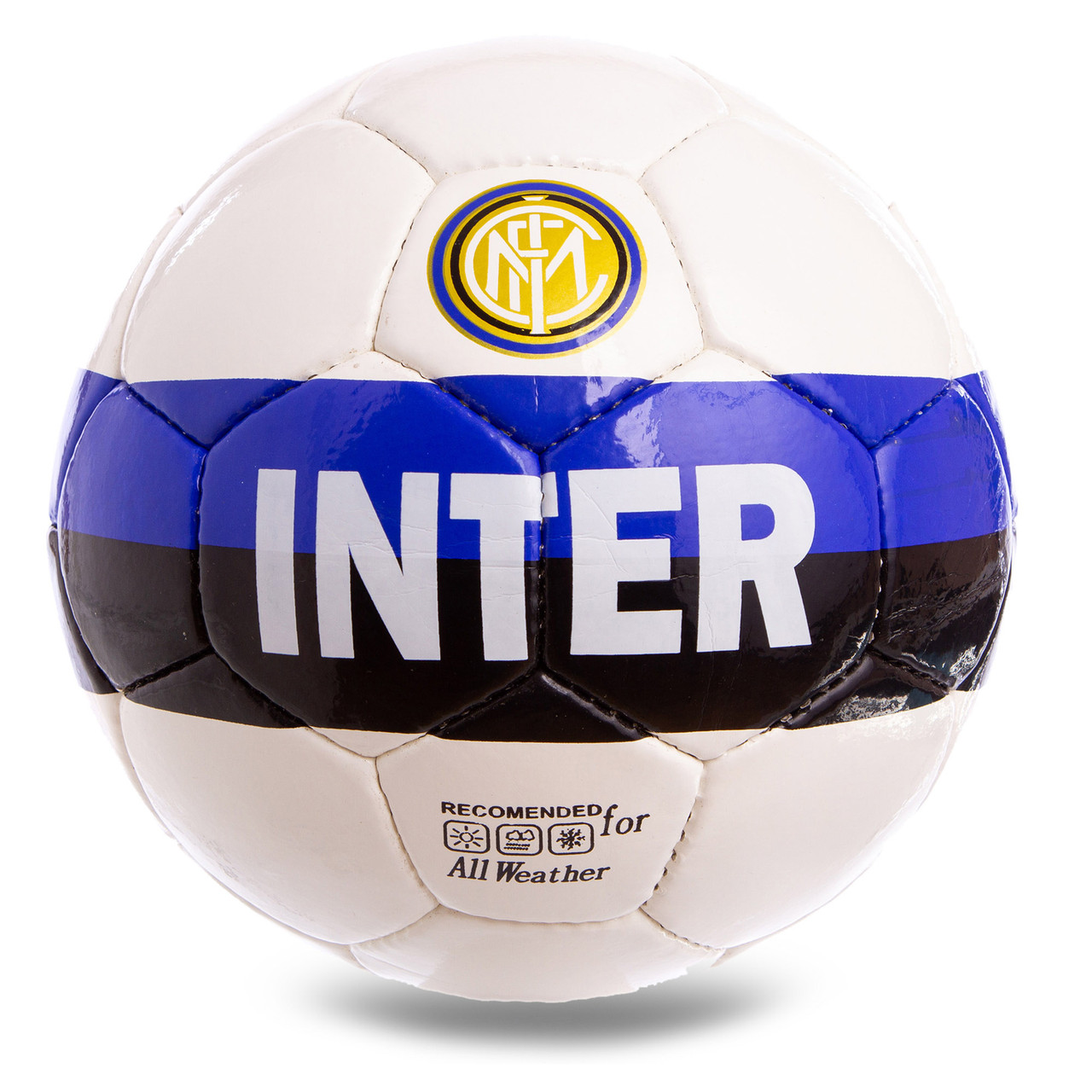 

Мяч футбольный Profi Grippy Pro Liga №5 INTER MILAN Интер Милан FC FB-2134 White-Blue-Black