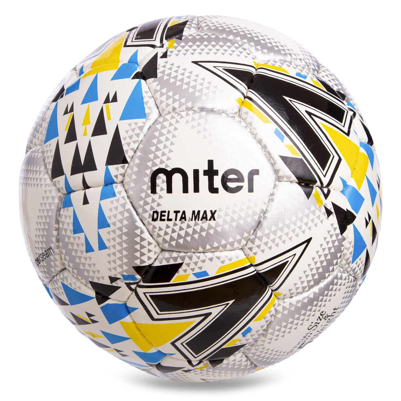 

Мяч футбольный MITER Pro Liga №5 FB-2158 White-Black-Yellow