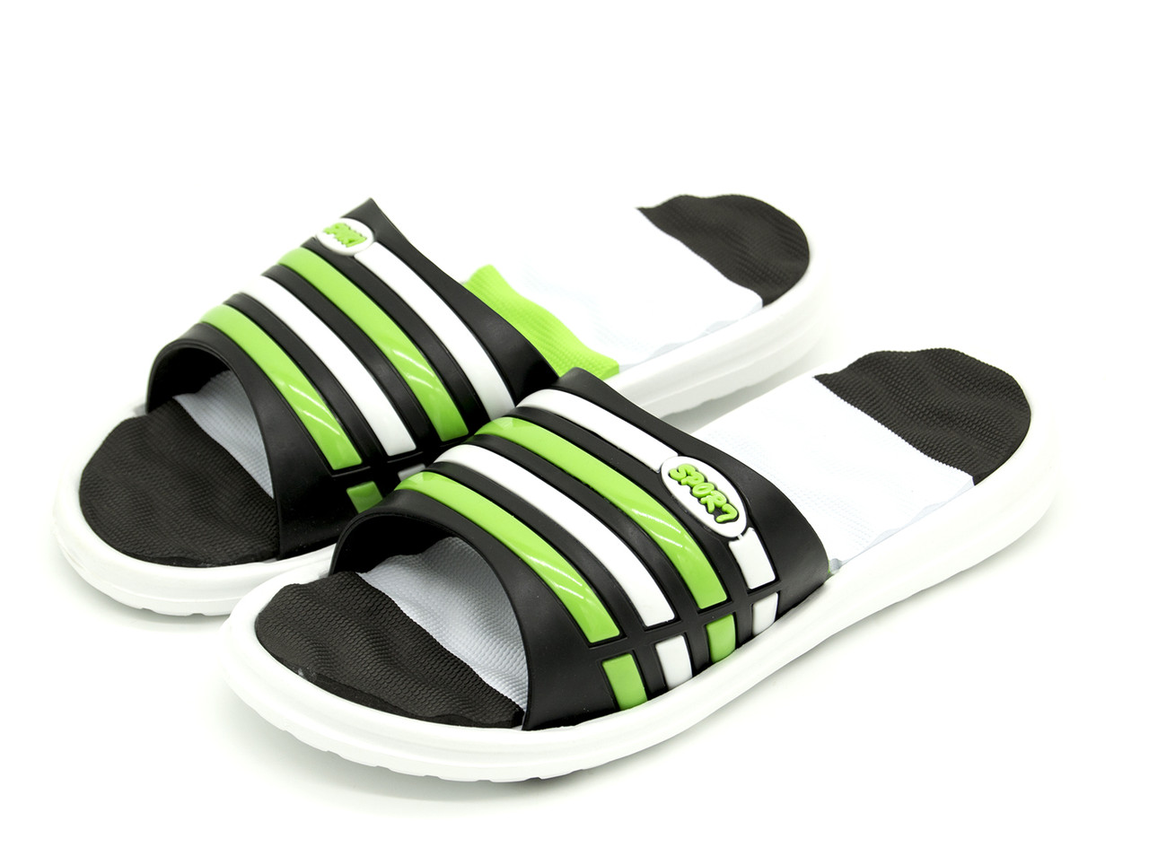 

Шлепанцы Elmob 40 (25 см) Зелено-черный (KS3 green-black 40 (25 см))
