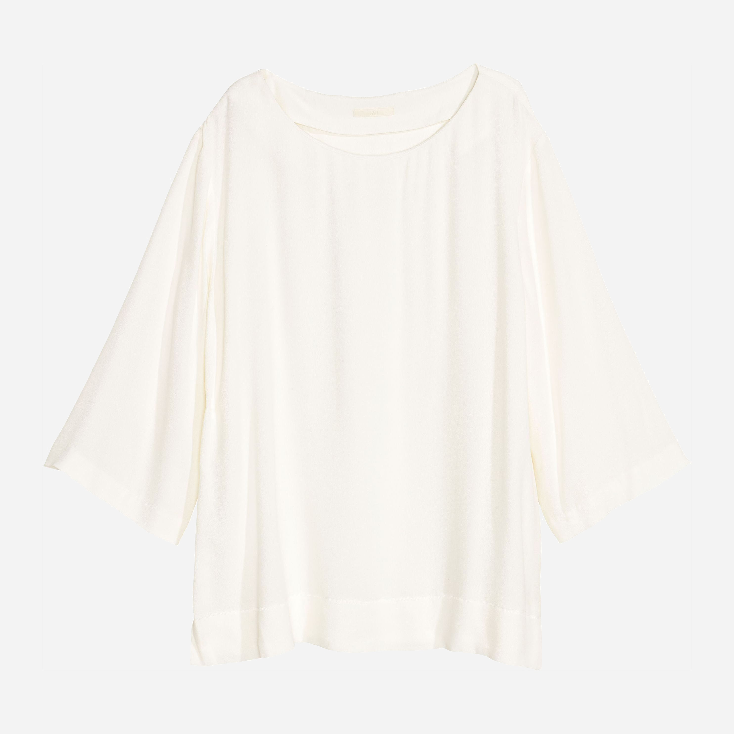 

Блузка H&M 6168497-ABAK 34 Молочная