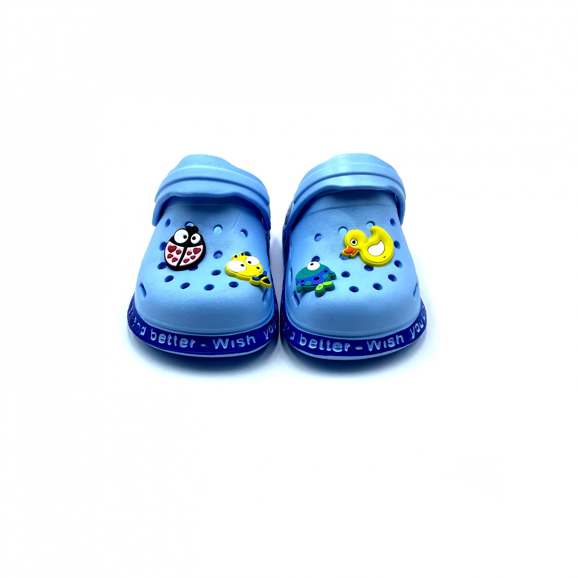 

Кроксы для мальчиков QQ Whale 21 13.5 см Blue 2039