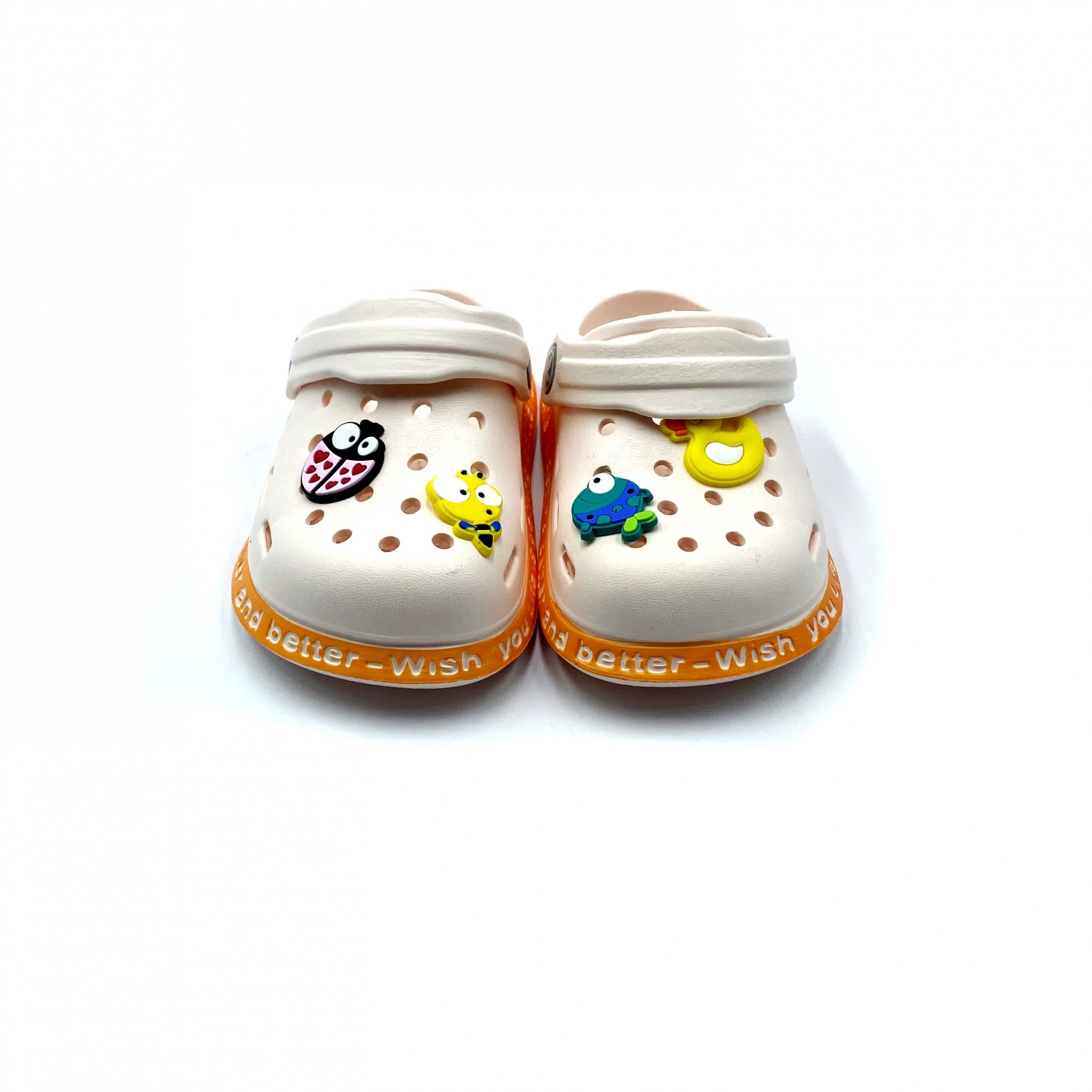 

Кроксы для девочек QQ Ladybug 25 15.5 см Pink 2038