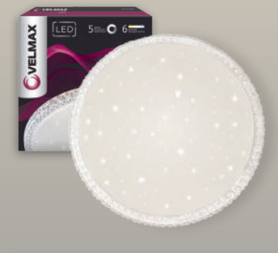 

Светодиодный светильник Velmax V-CL-Crystal - 40S