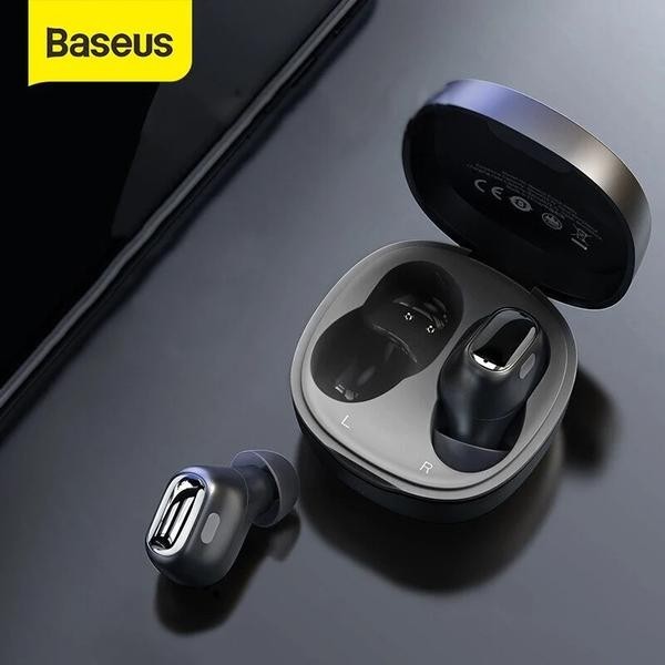 

Беспроводные наушники Baseus True Wireless|5Hours, BT5.0, 40mAh/300mAh|Black