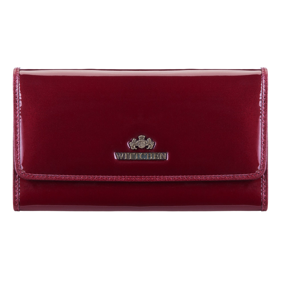 

Кошелек кожаный 14-1L-003-3 бордовый