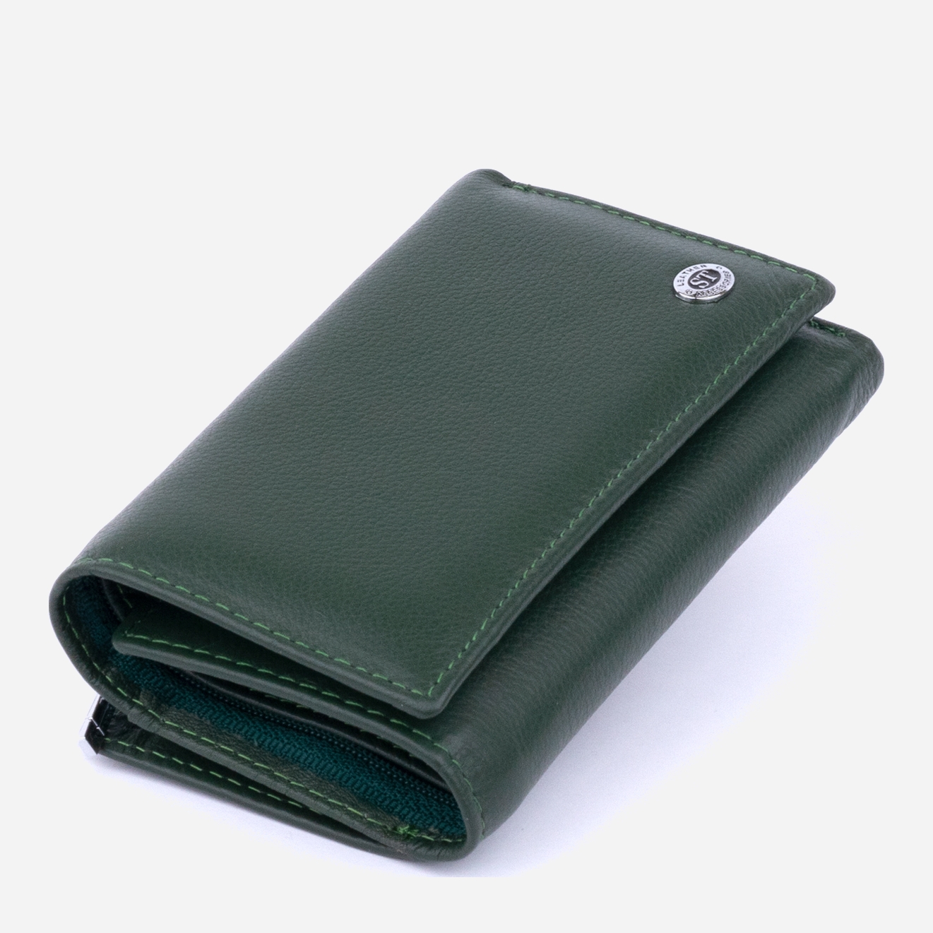 

Женский кошелек кожаный ST Leather 19359 Зеленый