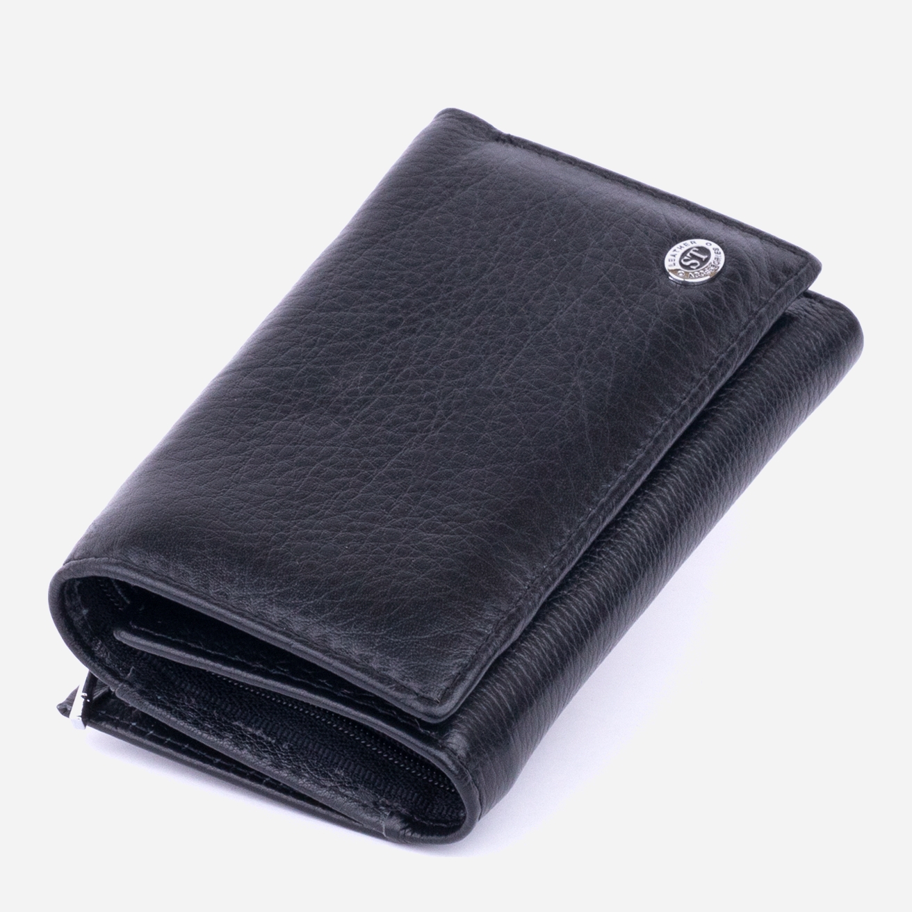 

Женский кошелек кожаный ST Leather 19365 Черный