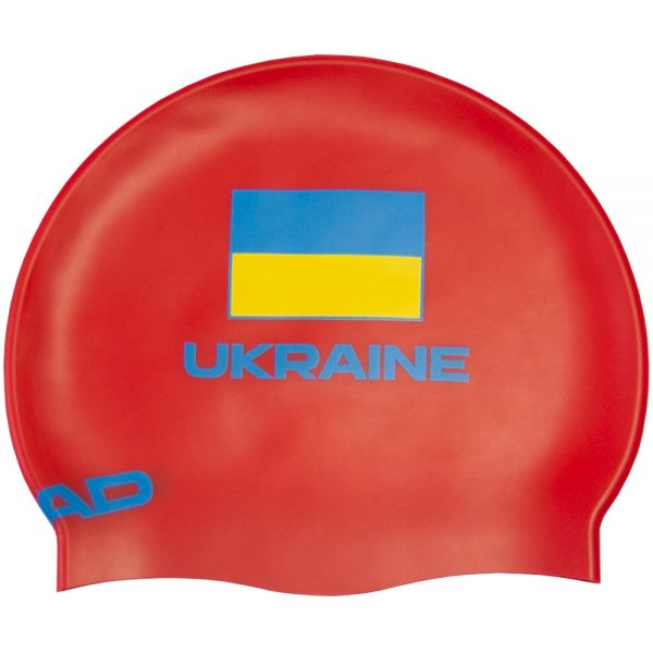 

Шапочка для бассейна Head Silicone Flat Ukr (красный) (455493.RD)