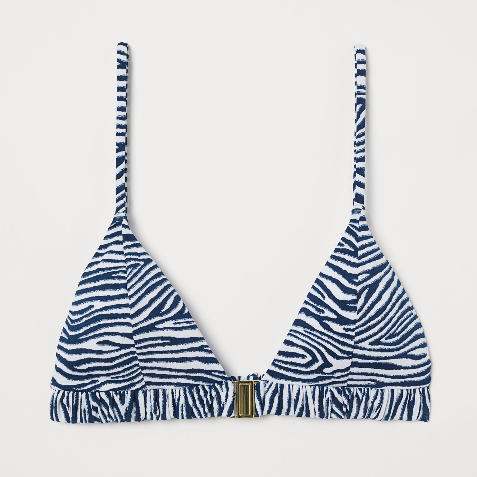 

Верхняя часть купальника H&M 7482369sm 34 Бело-синяя