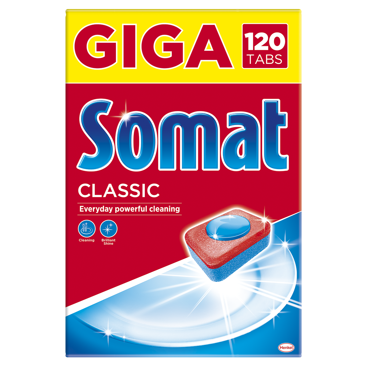 Таблетки для посудомоечной машины Somat Classic 120 шт (9000101067330 .