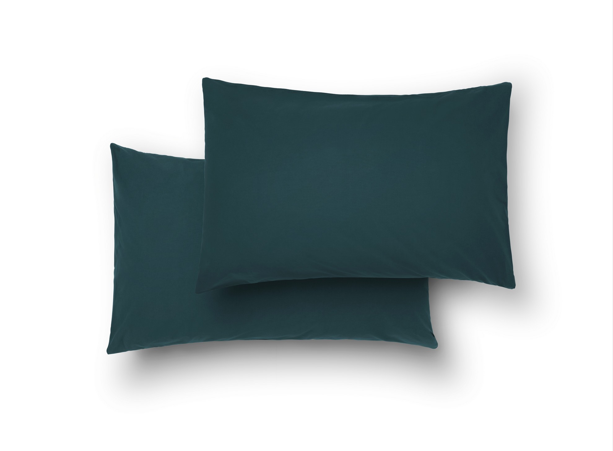 

Наволочки Loftline Перкаль Teal 50х95 см, 2 шт